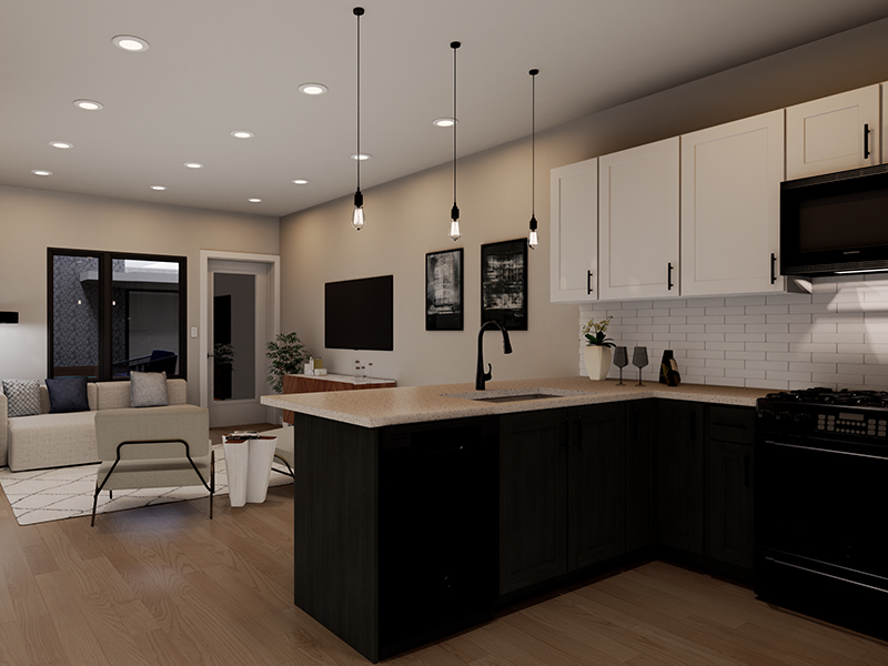 Kitchen | Unit 206 | The Charli