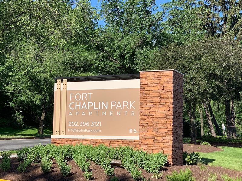 Welcome Sign | Fort Chaplin Park