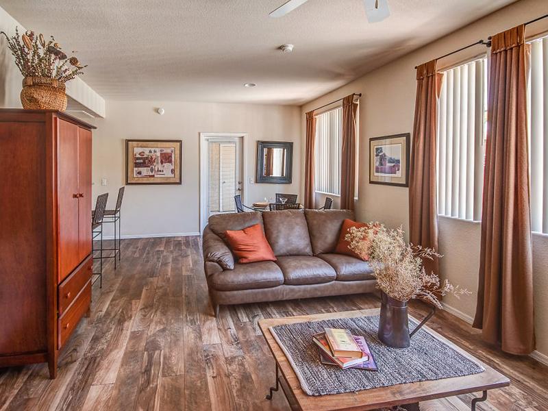 2 Bedroom Living Room | B5| Remington Ranch