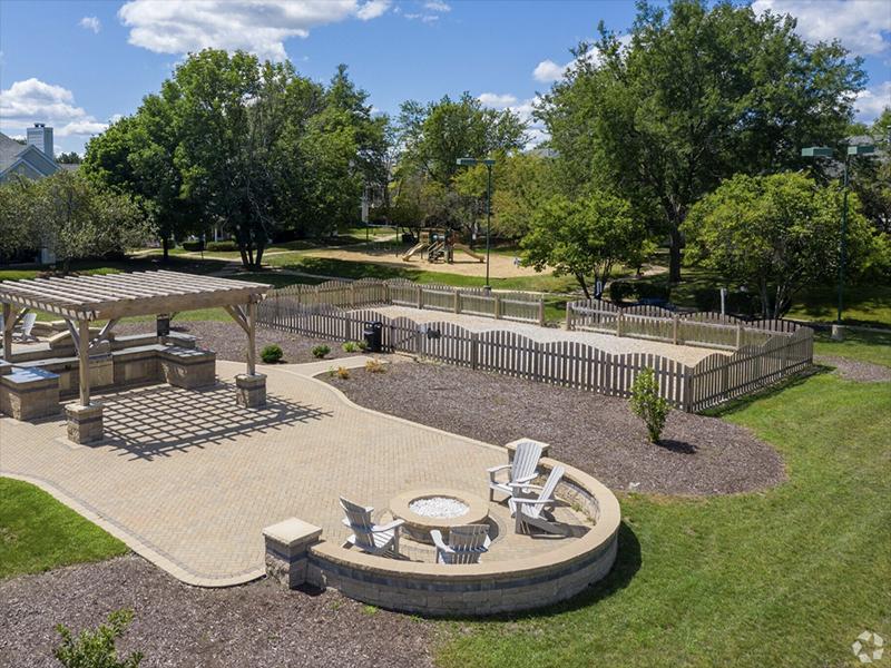 Firepit | The Arbors of Brookdale Apartments