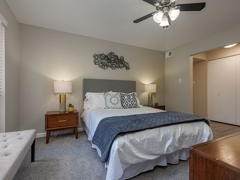 Spacious Bedroom | Alvarado Apartments in Albuquerque, NM