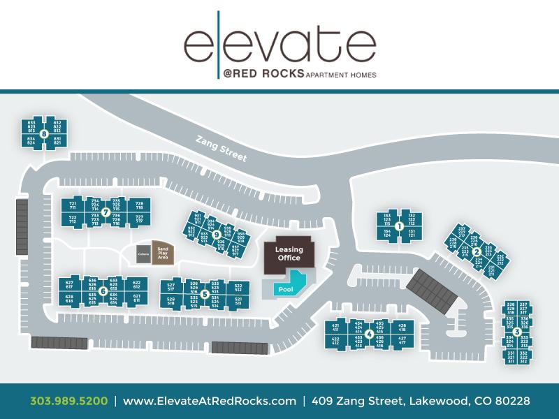 Map | Elevate at Red Rocks