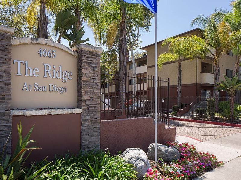 Welcome Sign | The Ridge at San Diego