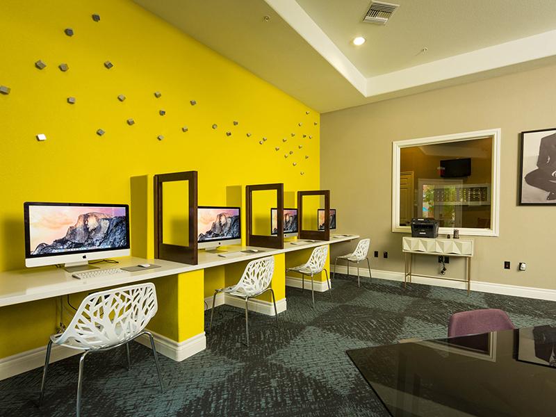 Clubhouse Office | Cornerstone Park Henderson Apartments
