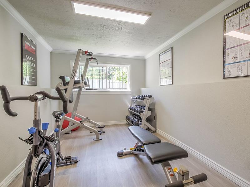 24 Hour Fitness Center | The Park Apartments