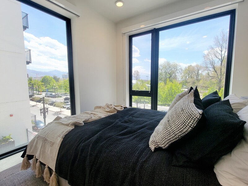 Bedroom | theOlive Apartments in Salt Lake City, UT
