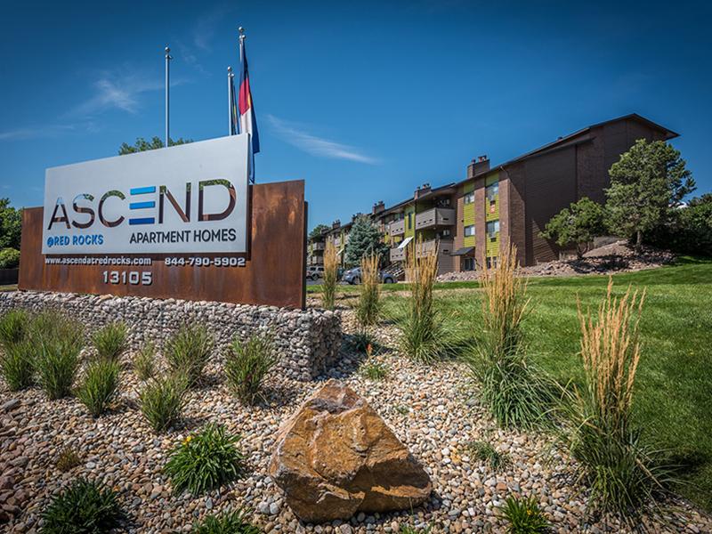 Welcome Sign | Ascend at Red Rocks 80228 Apartments