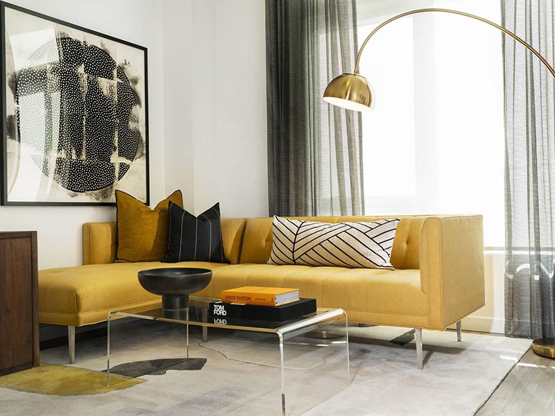 Living Room | Union South Bay | Carson Apartments