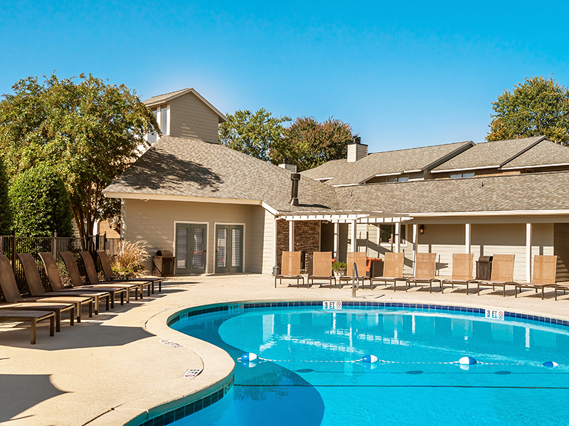 Pool | Orchard Park Apartments in Greenville, SC
