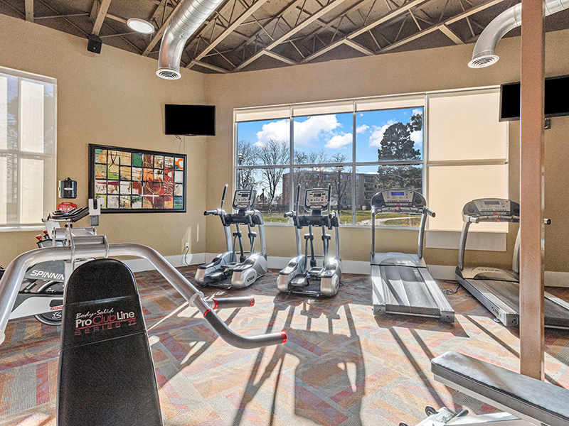 Fitness Center | Avantus Apartments in Denver, CO