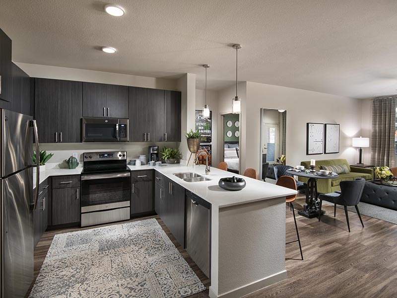 2 Bedroom Kitchen | Parc at South Mountain