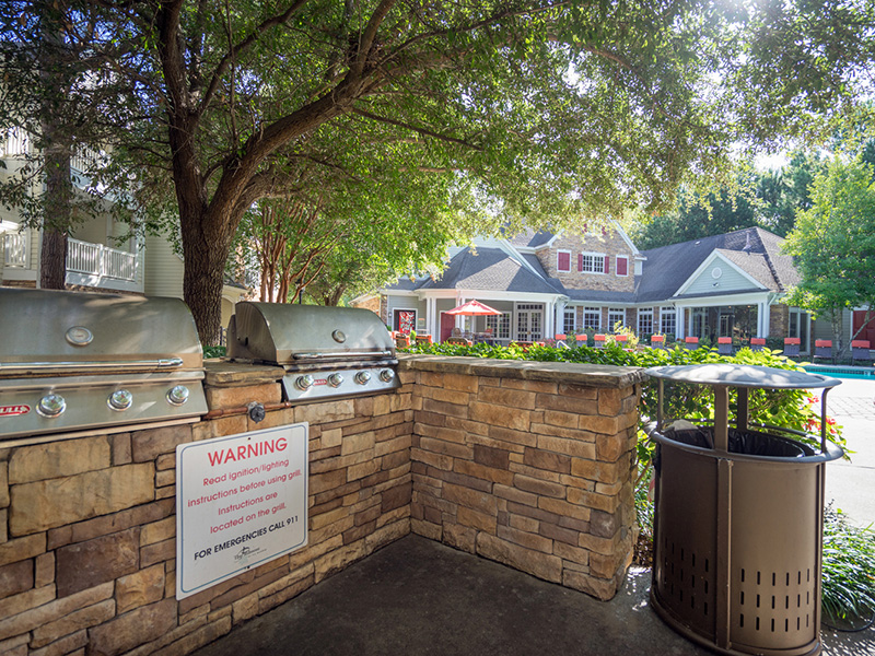Grill Area | Piedmont at Ivy Meadows Apartments in Charlotte, NC