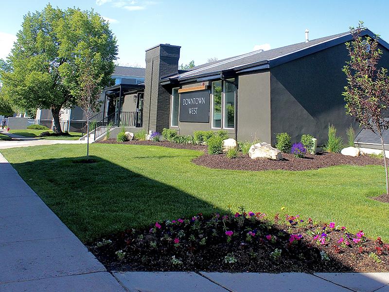 Office Building Exterior | Downtown West Apartments in Salt Lake City, UT