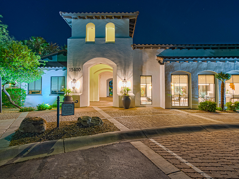 Clubhouse Exterior | Serafina Apartments