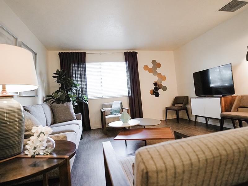 Living Room | Goldstone Place Apts