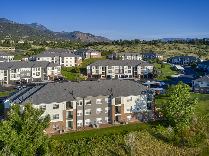 Mountain Views | Retreat at Cheyenne Mountain Apartments