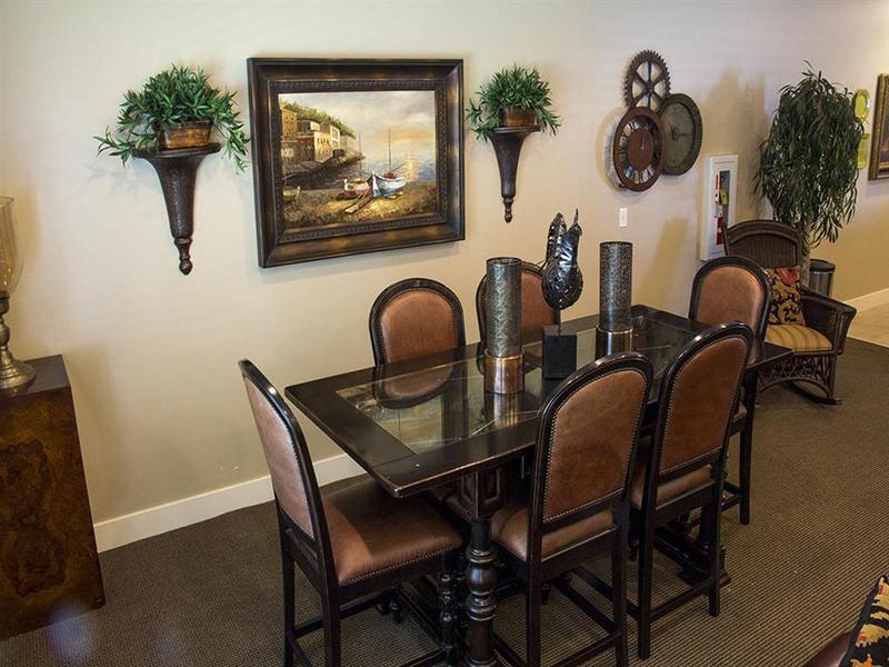 Club House Dining Area | Front Gate Apartments