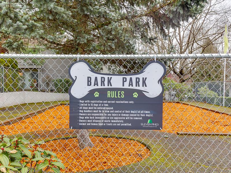 Bark Park | Eleven Pines