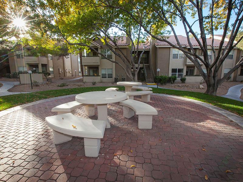Picnic Area | Tower at Tropicana in Las Vegas