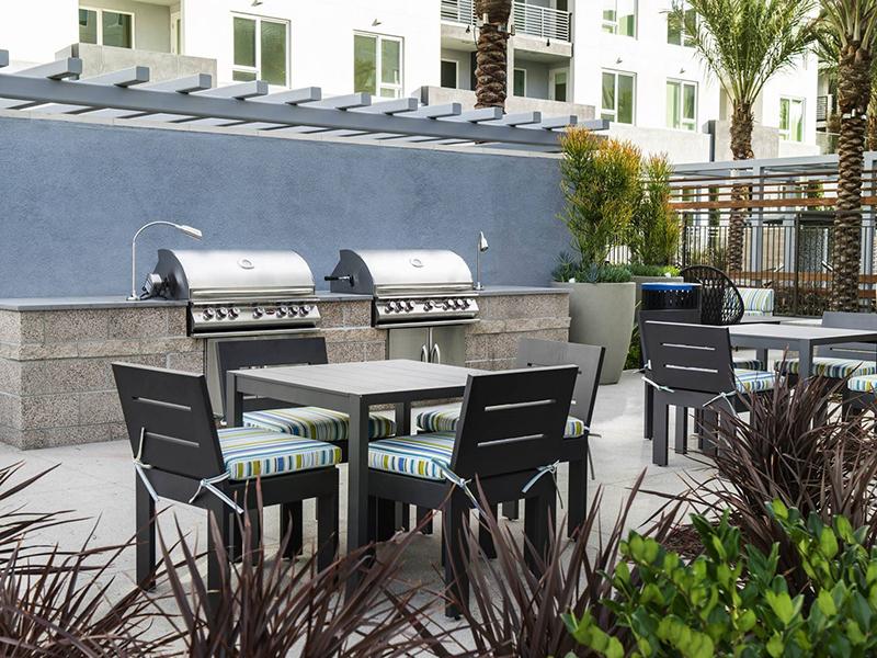 BBQ Area | Union South Bay Carson Apartments For Rent