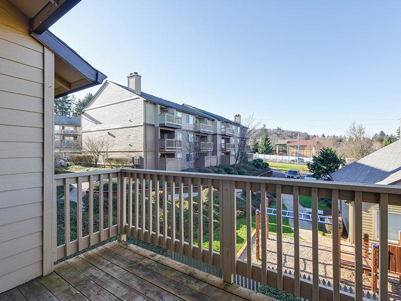 Apartments With Private Balcony View | Powell Valley Farms Apartments in Gresham OR