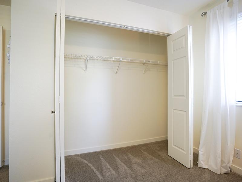 Closet | Goldstone Place Apts