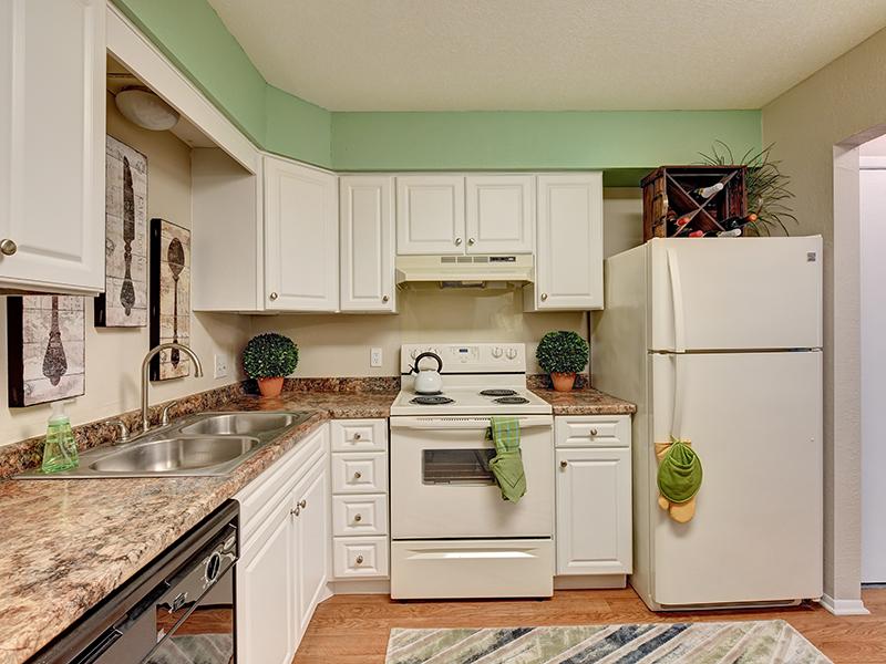 Kitchen | Township Square Apartments in Saginaw, MI
