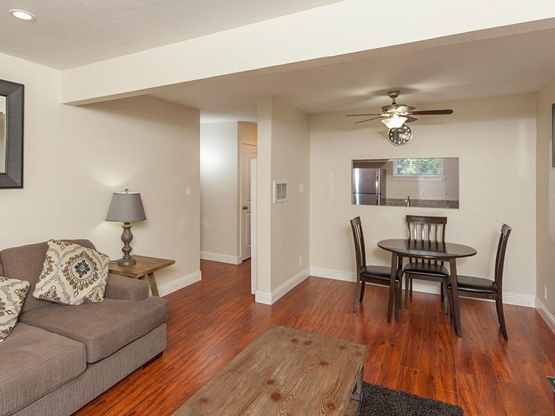 Living Room w/ View of Kitchen
