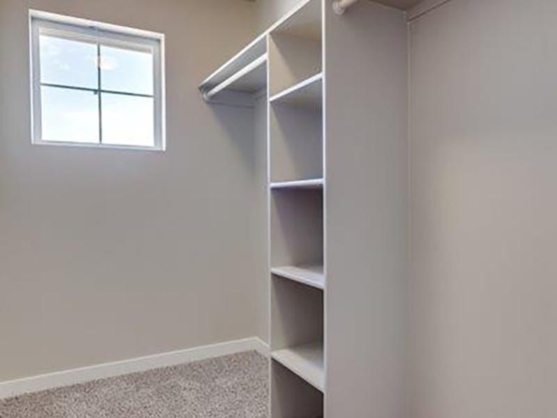 Walk In Closets | Stonesthrow Townhomes in Meridian, ID