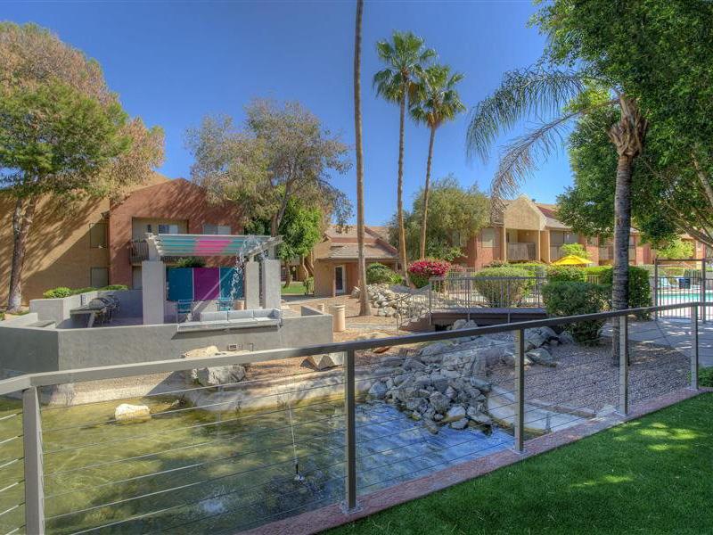 Pond | The Maddox Apartments