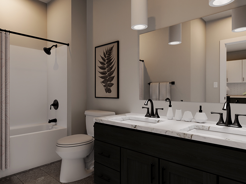 Bathroom | Unit 206 | The Charli