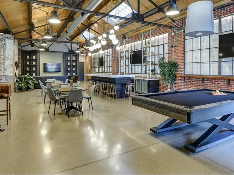 Pool Table | Station 324 Apartments in Columbus, OH