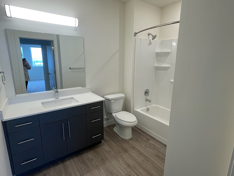 Apartment Bathroom | Canyon Vista Apartments in Draper, UT