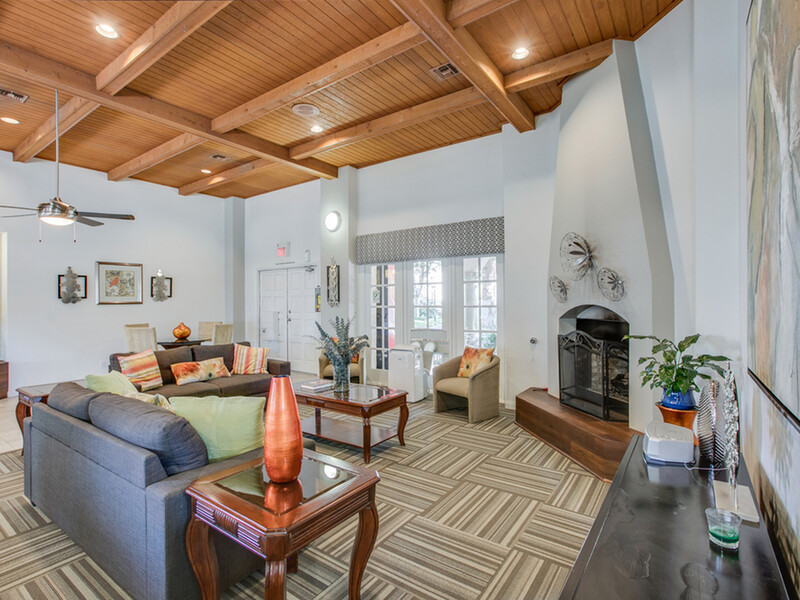 Clubhouse Lounge | Village of Santo Domingo Apartments in Las Vegas, NV