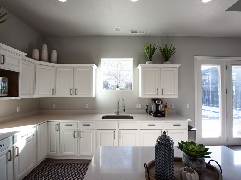 Large Clubhouse Kitchen | The Park Apartments in Bountiful, UT