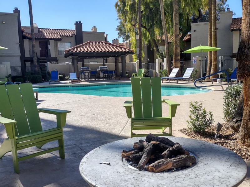 Fire Pit | Mountain View Casitas in Phoenix, AZ
