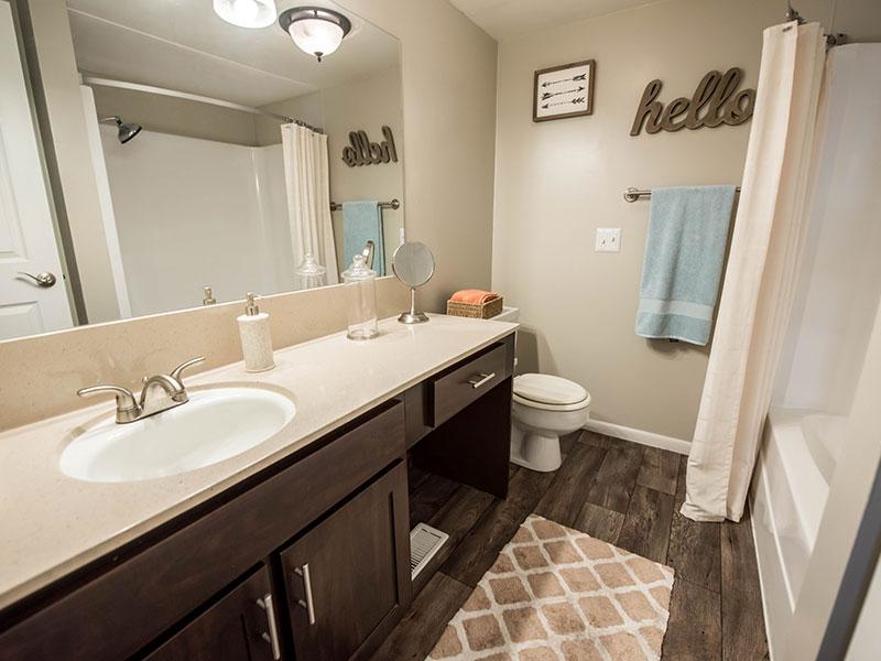 Large Master Bathroom | Miller Estates Apartments