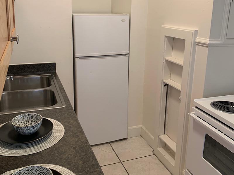 Kitchen | City Line Apartments in SLC