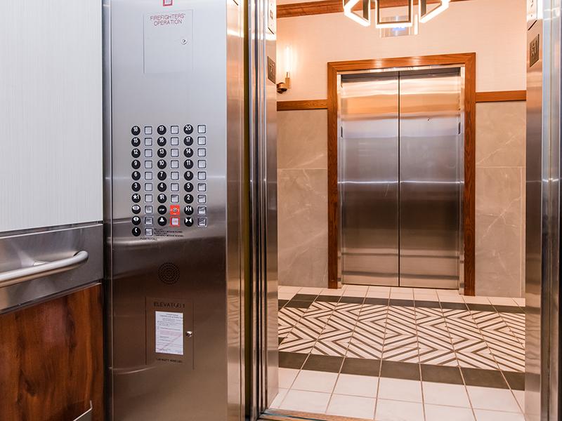 Elevator Interior | Maple Pointe