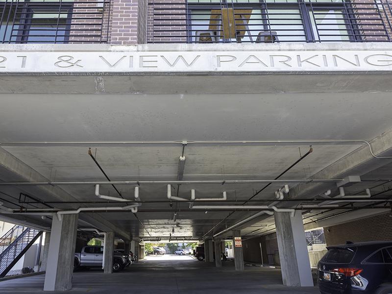 Parking Garage | 21 and View Salt Lake Apartments