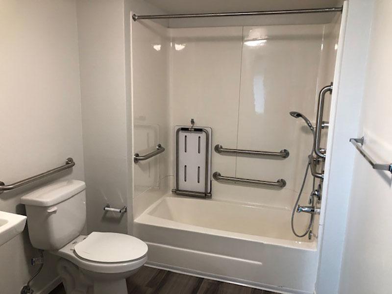 Bathroom | Sunrose Apartments