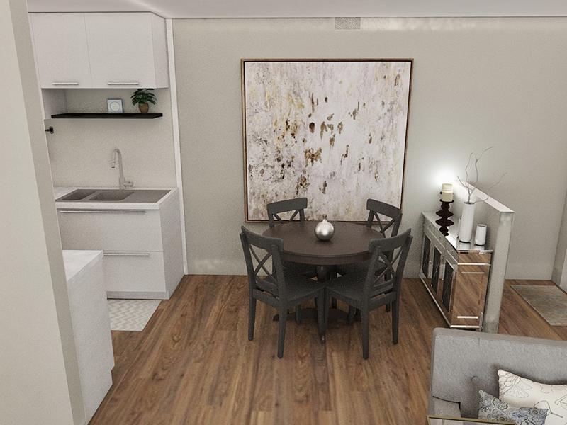 Dining Room Rendering | Edge at Fitzsimons Apartments