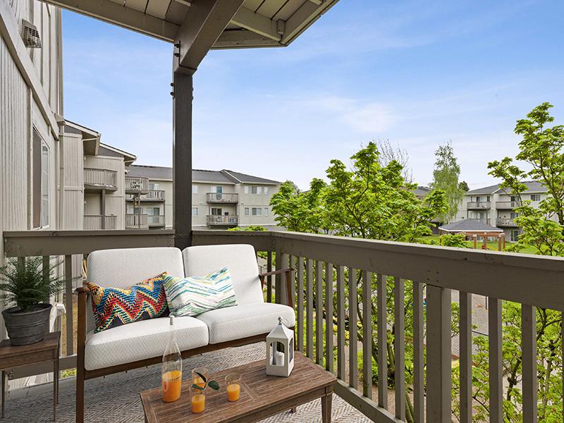 Balcony | Bridge Creek Apartments