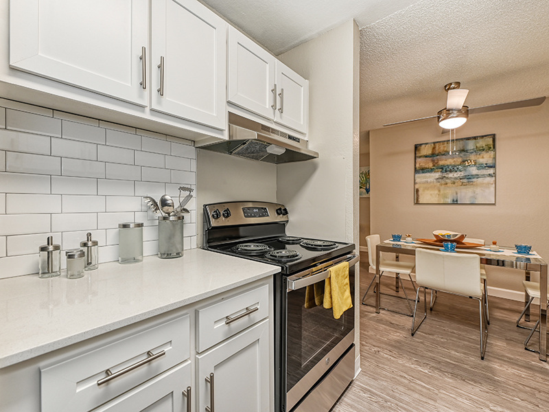 Fully Equipped Kitchen | The Crossing at Wyndham Apartments in Sacramento, CA