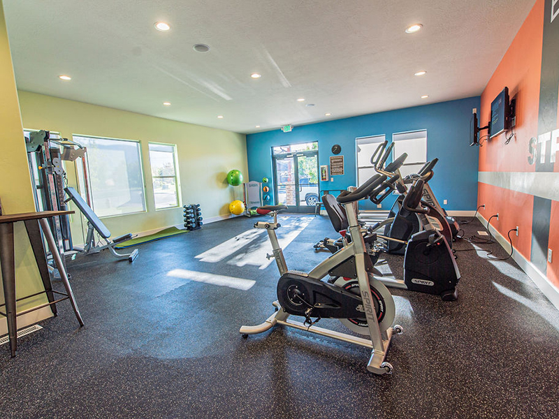 Gym | Mountain View Townhomes in Ogden, UT