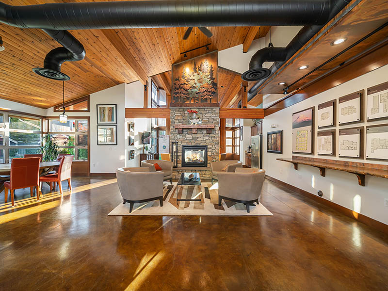 Clubhouse Interior | The Outlook Apartments in Graham, WA