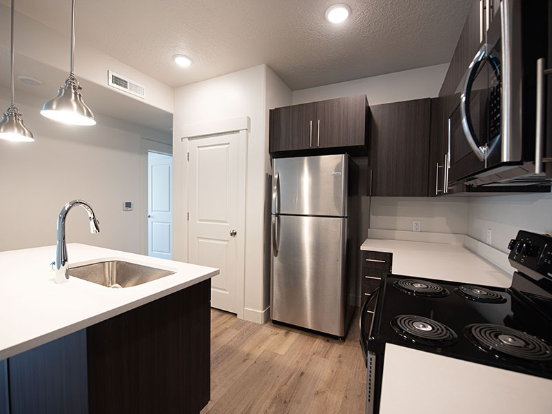Beautiful Kitchen | Ogden Flats Apartments in Ogden, UT