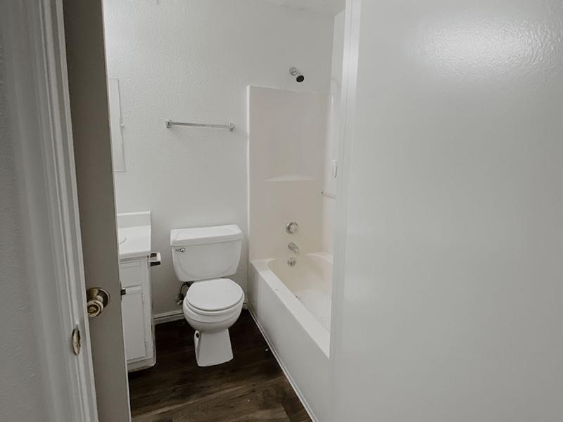 Bathroom | North Pointe Apartments in Logan