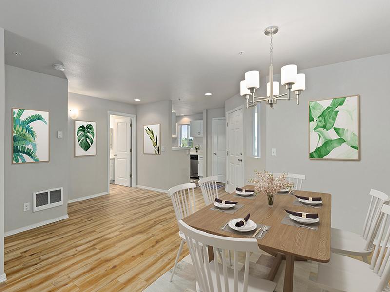 Dining Room | Bridge Creek Apartments