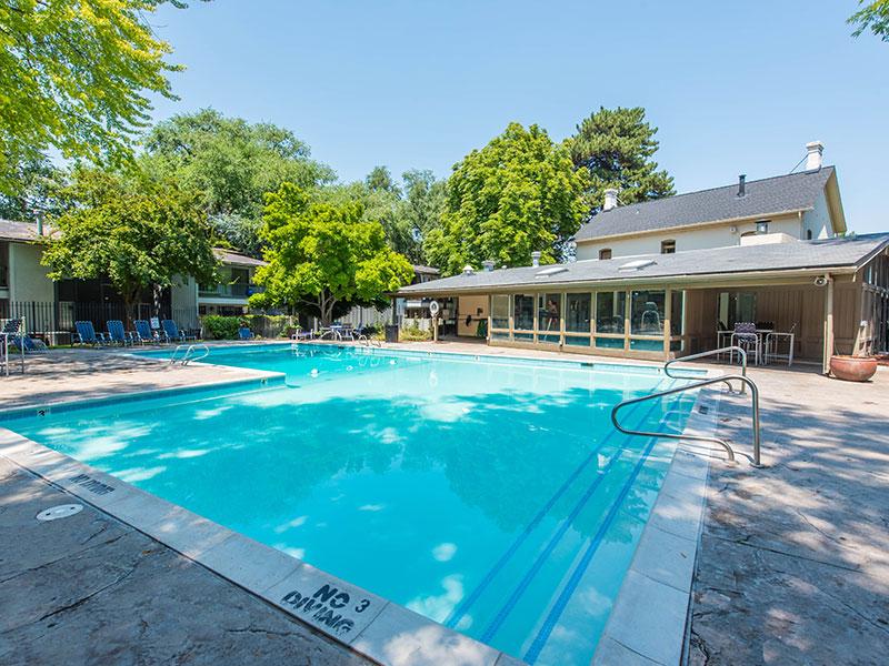 Swimming Pool at Miller Estates Apartments